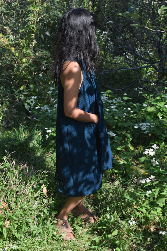 Nomad Indigo Wrap Dress